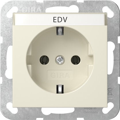 Gira - Steckdose BSF 445701 Cremeweiß
