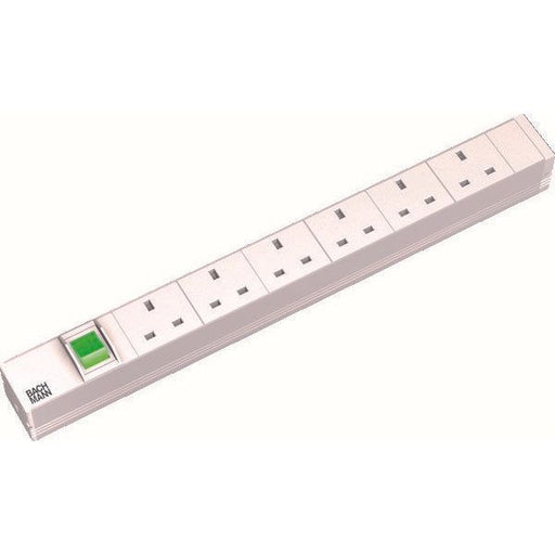 Bachmann - Power distribution unit (PDU) 19Zoll Steckdosenleiste 6f 333.805 1HE, mit Schalter