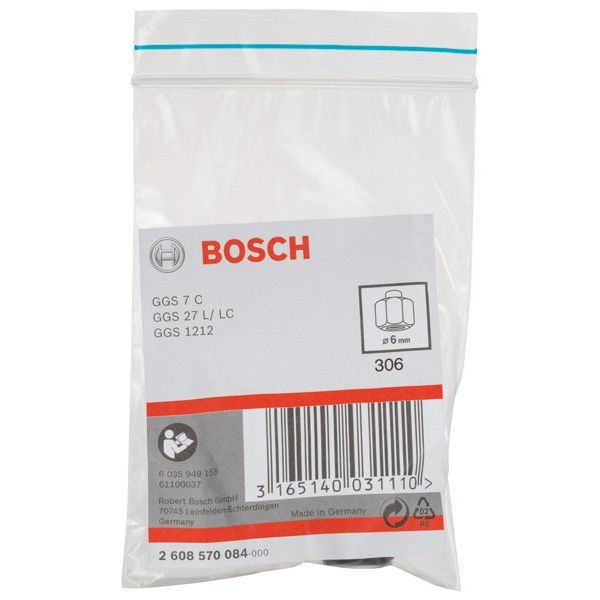 Bosch - Spannzange mit 2608570084 Spannmutter 6 mm für