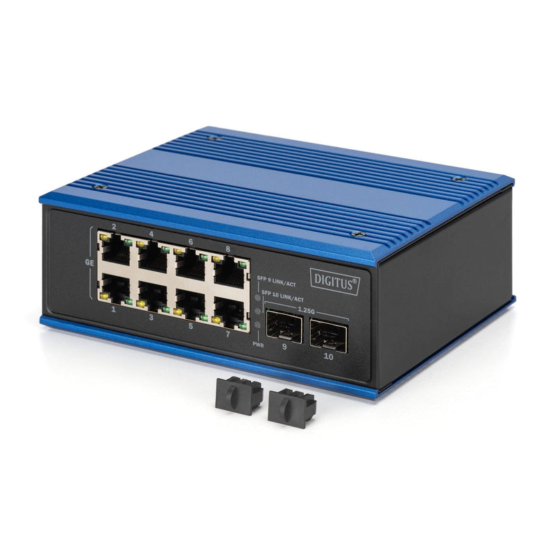 DIGITUS - Netzwerk Switch Netzwerk-Switch DN-651150 8+2-Port