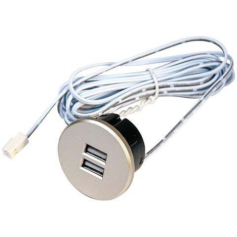 Hera - USB-Spannungsversorgung USB-LED-Sicherheitstrafo 21700101008 2x24VDC 2500mm ws