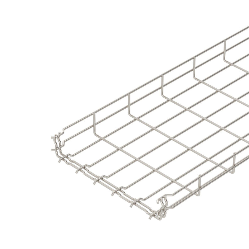 OBO Bettermann - Gitterrinne Gitterkabelrinne GRM 55 300 A4 55x300x3000mm − 3 Meter