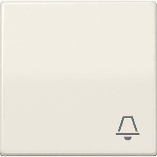 Jung - Abdeckung/Bedienelement für Installationsschalterprogramme Wippe Symbol KLINGEL ws ABAS 591 K für Taster