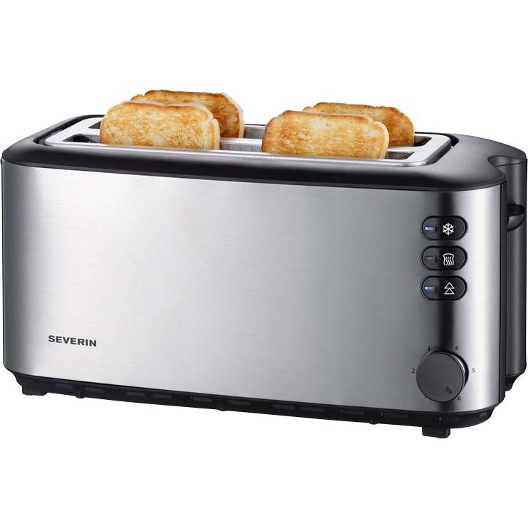 Severin - Toaster Langschlitztoaster AT 2509 eds 4 Scheiben
