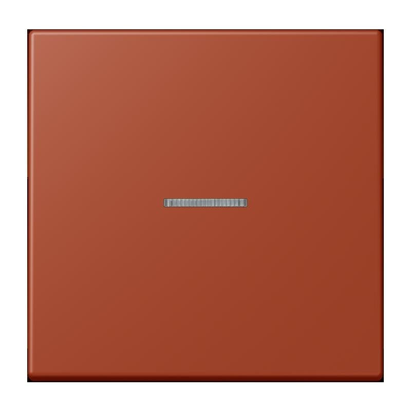 Jung - Abdeckung/Bedienelement für Installationsschalterprogramme Wippe mit Lichtleiter LC 101 KO5 232 locre rouge
