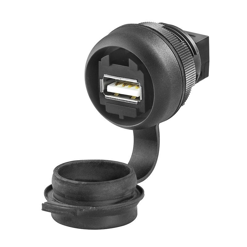Weidmüller - Elektronik-Leergehäuse USB-Kupplung IE-FCM-USB-A schwarz