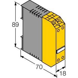 Turck - Spannungsmessumformer Analogsignaltrenner MK31-11-LI/24VDC