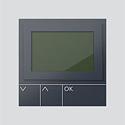 Siedle&Söhne - Funktionsmodul für Türkommunikation Display-Ruf-Modul DRM 612-02 AG anthrazitgrau