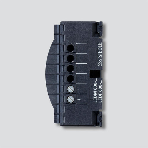 Siedle&Söhne - Zubehör/Ersatzteile für Türkommunikation Klemmblock sw 200029930-00 f. LEDM 600 − 1 Stück