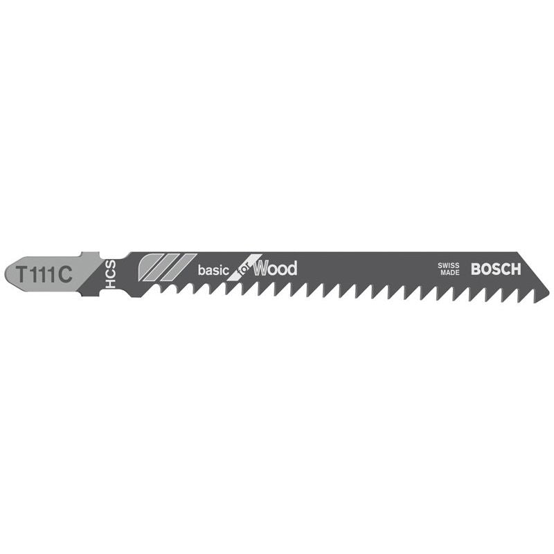 Bosch - Stichsägeblatt Basic for Wood, 100er-Pack 2608637878