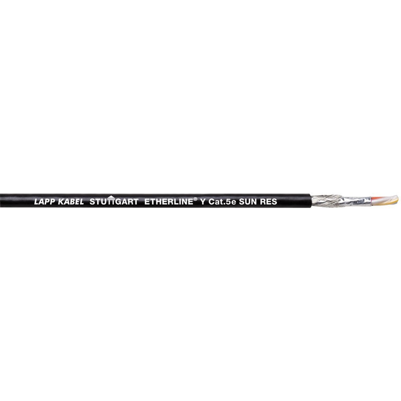 Lapp Kabel&Leitung - Daten- und Kommunikationskabel ETHERLINE Y CAT.5e BK 2170901/100 2x2xAWG22/7 − 100 Meter