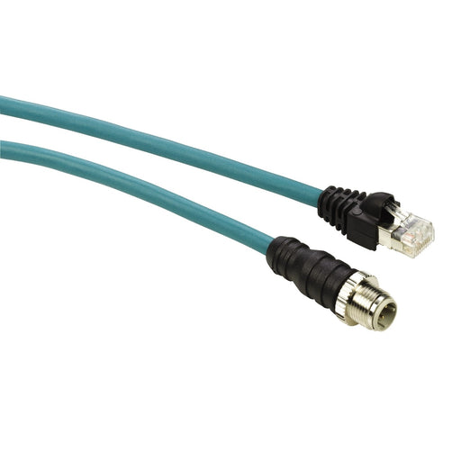 Schneider Electric - Patchkabel Kupfer Ethernet ConneXium-Kabel TCSECL1M3M10S2 M12-Stecker, RJ45