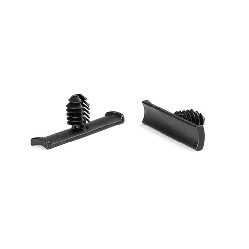 HellermannTyton - Befestigungsschelle für Kabel/Rohre Bündelungsklammer 151-00215(10000) schwarz 10.000 Stk. − 10000 Stück