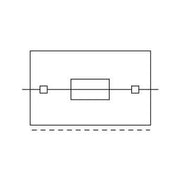 WAGO - Bauelementestecker Sicherungsstecker 2006-921 5x30mm,grau − 25 Stück