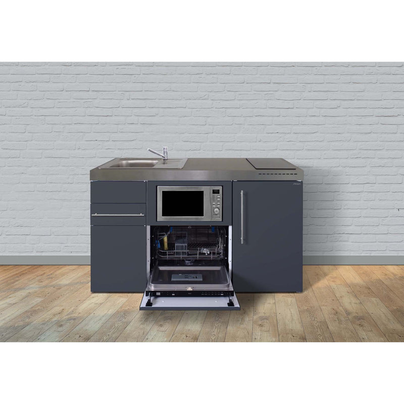 Stengel - Mini-Küche Miniküche Premiumline MPGSMSG150KSGSIKFrBl Schiefergrau