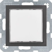 Berker - Info-Lichtsignal für Installationsschalterprogramme LED-Signallicht 29511606 RGB anth-matt