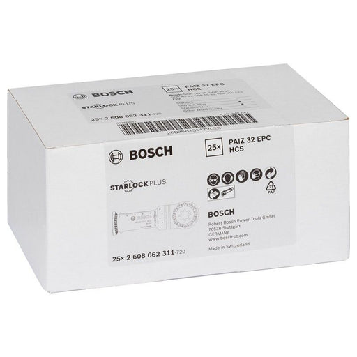 Bosch - Blatt für Oszillierer HCS Tauchsägeblatt PAIZ 32 2608662311 EPC Wood, 60 x 32 mm