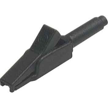 SKS Kontakttechnik - Zubehör/Ersatzteile für Prüf- und Messgeräte (Elektro) Abgreifklemme - 4mm MA 260 SH schwarz Sicherheitssystem − 50 Stück