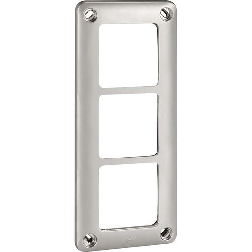 Legrand - Abdeckrahmen Rahmen 3-fach Legrand 077853 waagerecht/senkrecht