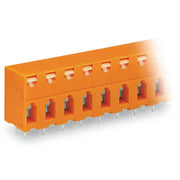 WAGO - Leiterplattenklemme 741-402 Drücker,2,5mm²,or − 80 Stück