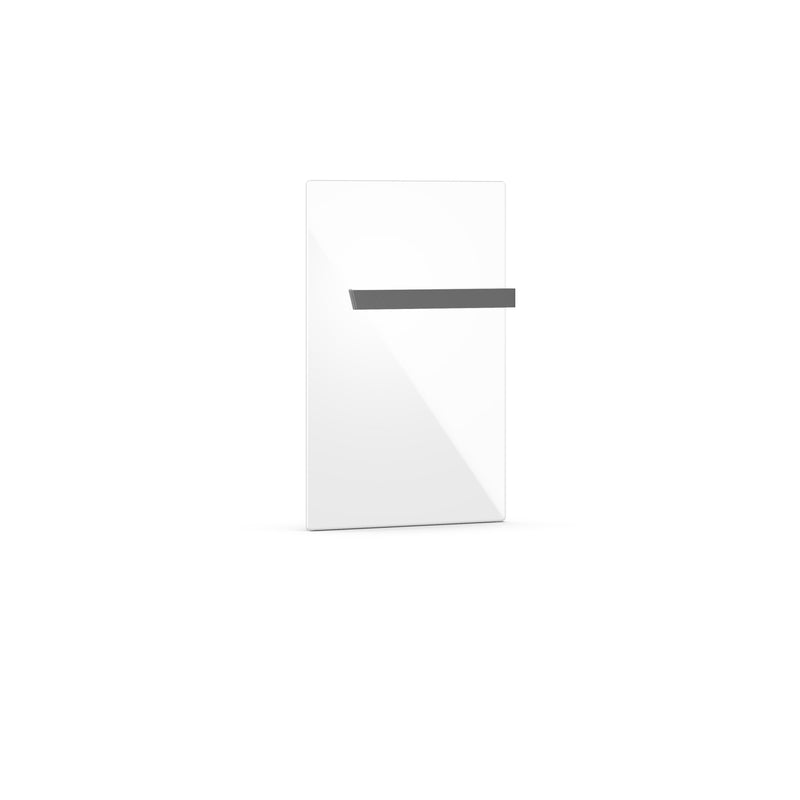 Etherma - Infrarot-Strahlungspaneel Badinfrarotheizung SMART, LAVABATH3-GL-S#46328 Glas reinweiß