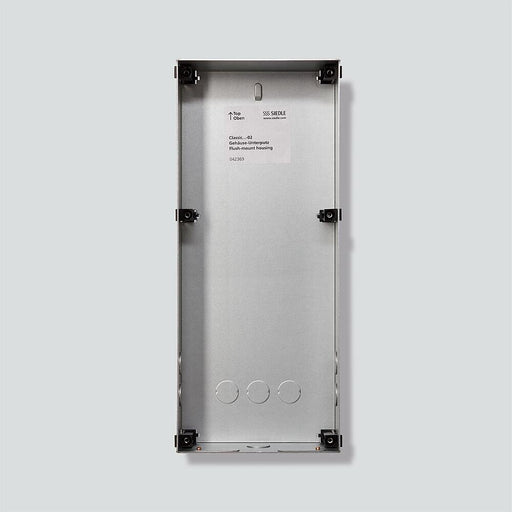 Siedle&Söhne - Montageelement für Türstation Unterputzgehäuse Classic GU CL 07-0 Stahlblech verzinkt − 1 Stück