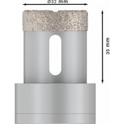 Bosch - Bohrer PRO Ceramic dry 2608599034 Trockenbohrkrone 32