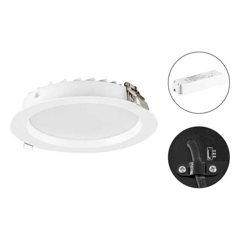 EVN Lichttechnik - Downlight/Strahler/Flutlicht LED-Downlight IP54 LD54350125 DALI, IP54