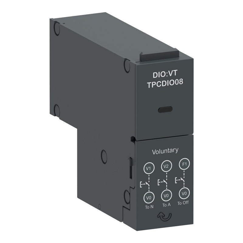 Schneider Electric - Hilfsschalterblock Funktionsmodul TPCDIO08 TransferPacT