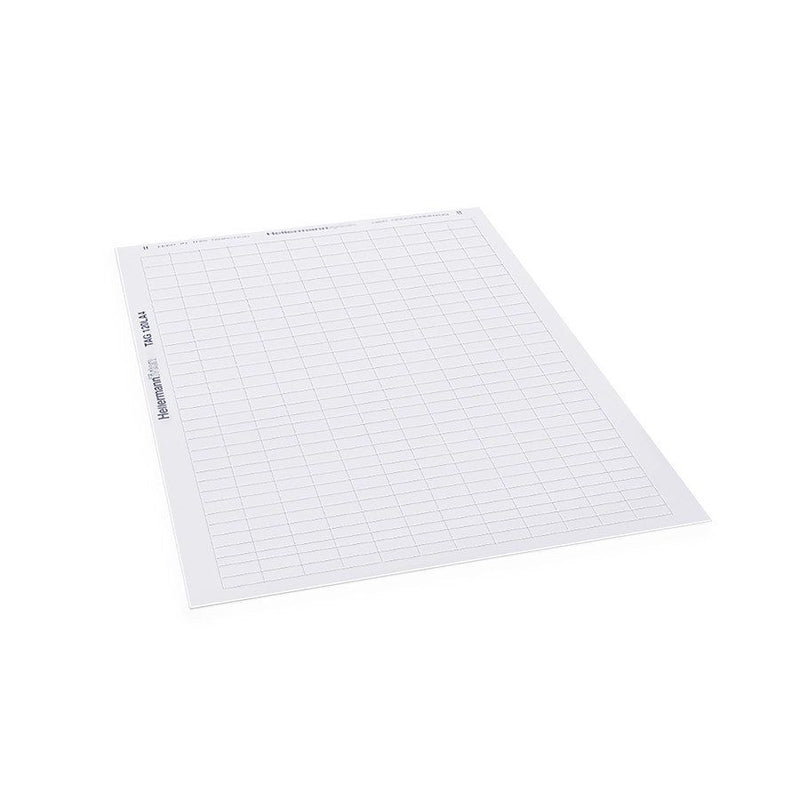 HellermannTyton - Kennzeichnungsmaterial Etiketten TAG155LA4-1101-WH 25,4x8,47mm