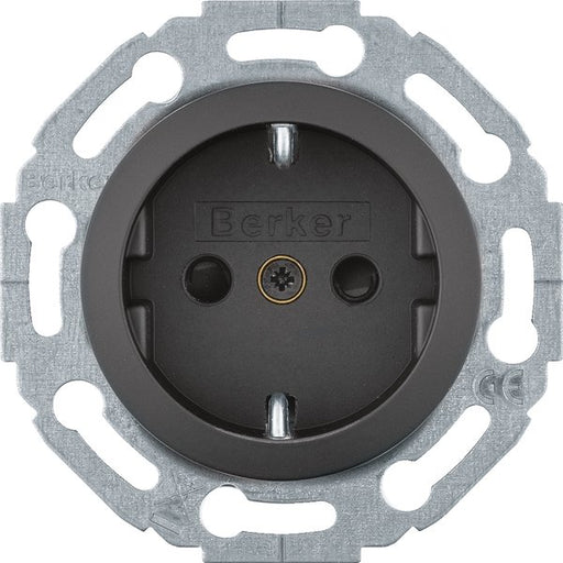 Berker - Schalter-/Steckdosenkombination Steckdose Schuko MAN0100817 variable Einbaulage