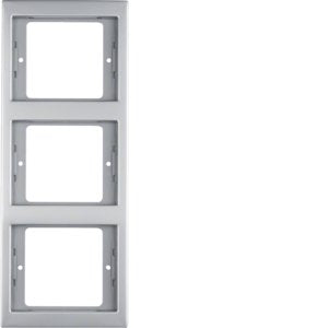 Berker - Abdeckrahmen Rahmen 3f. eds 13337004 senkrecht