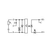 WAGO - Optokoppler Optokopplermodul 859-738 DC 5 V − 10 Stück
