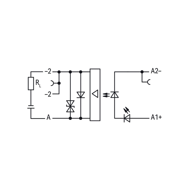 WAGO - Optokoppler Optokopplermodul 859-738 DC 5 V − 10 Stück
