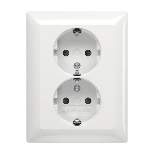 Busch-Jaeger - Steckdose SCHUKO-Doppelsteckdose 202 EUJRB-914