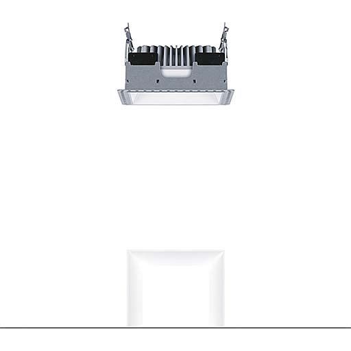 Zumtobel Group - Downlight/Strahler/Flutlicht LED-Einbauleuchte P-INF Q #60818189 3000K
