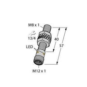 Turck - Induktiver Näherungsschalter Sensor BI1.5EG08WDAN6XH1341 induktiv