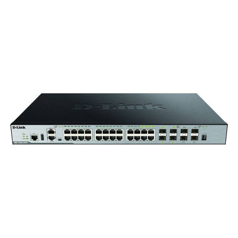 DLink - Netzwerk Switch Gigabit Stack Switch DGS-3630-28TC/SI/E 28-Port Layer 3