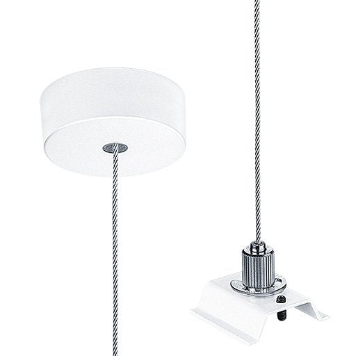 Zumtobel Group - Mechanisches Zubehör/Ersatzteile für Leuchten Seilabhängung SLOIN slim #22172714 inkl. Baldachin