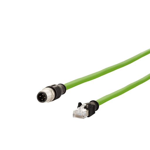 Metz Connect - Patchkabel Kupfer Industrie IndustrialEthernet Leitung 142M4D15030 D-kodiert, 3m,M12 − 10 Stück
