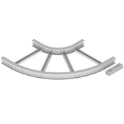 Unex - Bogen für Kabelleiter Flachbogen 45 Grad 67606-44 85x600 R300