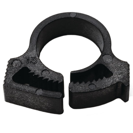 HellermannTyton - Befestigungsschelle für Kabel/Rohre Befestigungsschelle SNP6-HIR-BK-C1 − 100 Stück