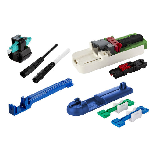 Metz Connect - LWL-Steckverbinder OpDAT FASTTM Hybrid 1509MKJO010C(VE100) Steckerbausatz LC PC