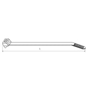 HellermannTyton - Kabelbinder CTT60R PA66 NA 100 205x4,7mm − 100 Stück