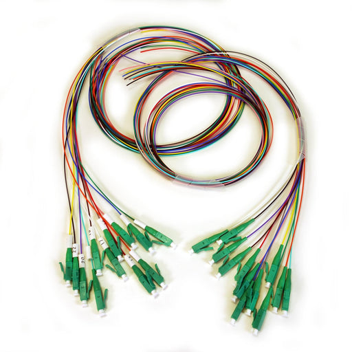 Televes - LWL-Pigtail Pigtail-Patchkabel SM 1m O24LCAPC1 24 Stk. LSFH LC/APC