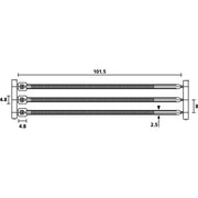HellermannTyton - Kabelbinder T18RA3500-HS-NA-OD1 auf Spule − 14000 Stück