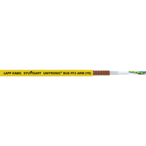 Lapp Kabel&Leitung - Daten- und Kommunikationskabel UNITRONIC BUS FF 3 ARM 2170351/100 (YE) − 100 Meter