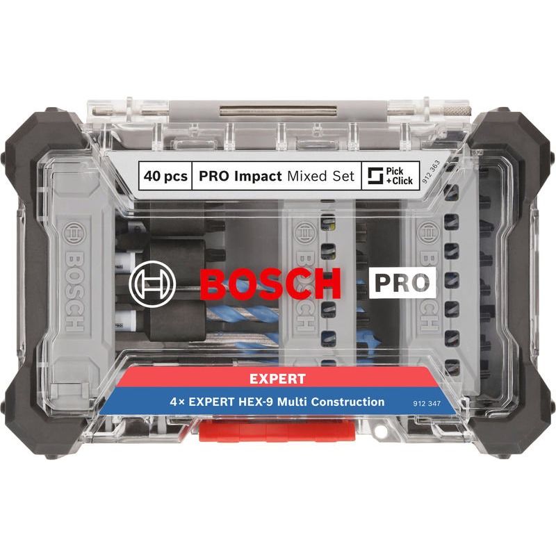 Bosch - Werkzeugset PRO Impact Schrauberbits 2608521U85VE(40) und Multi − 3 Packung