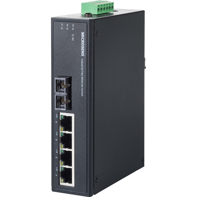 Microsens - Netzwerk Switch Industrie Fast Ethernet MS657104X Switch 4x10/100BasTX