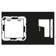 Jung - Abdeckung/Bedienelement für Installationsschalterprogramme Hotelabdeckung A CU KO5 M 230 WW mit LED-Einheit 230V